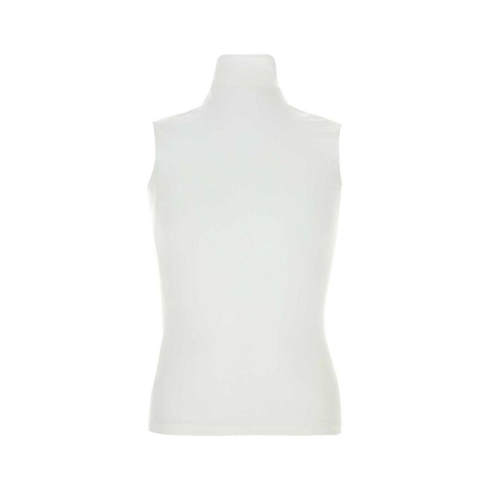 Gucci Men White Stretch Jersey Top
